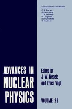 Paperback Advances in Nuclear Physics: Volume 22 Book