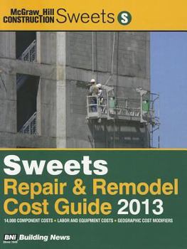 Paperback Sweets Repair and Remodel Cost Guide 2013 Book