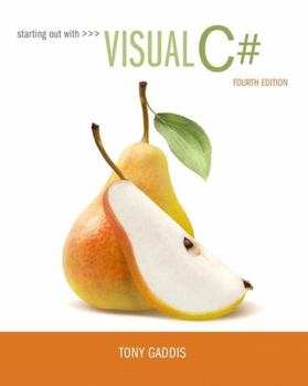 Paperback Starting Out with Visual C# Book