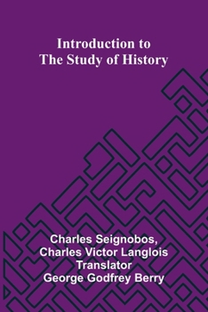 Paperback Introduction To The Study Of History Book