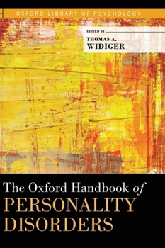 Hardcover Oxford Handbook of Personality Disorders Book