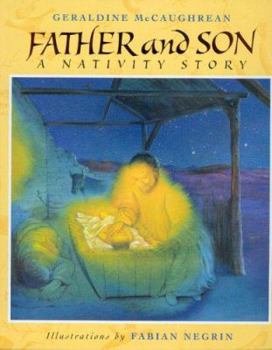 Hardcover Father and Son: A Nativity Story Book