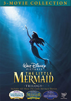 DVD The Little Mermaid Trilogy Book