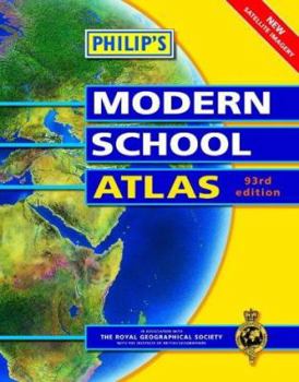 Paperback Philip's Modern School Atlas Book