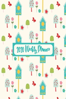 Paperback 2020 Weekly Planner: Weekly Dated Diary Planner For Women and Girls - Mushroom Themed Cover Book