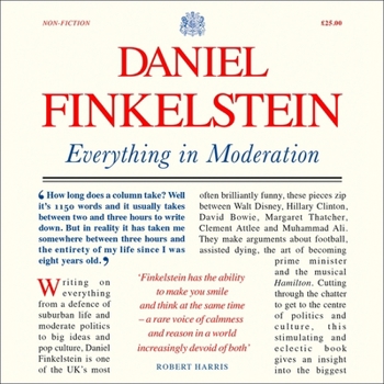 Audio CD Everything in Moderation Lib/E Book