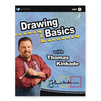 Paperback Drawing Basics With Thomas Kinkade Unit 1 Book