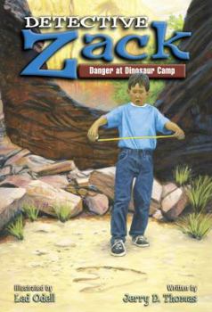 Paperback Detective Zack Danger at Dinosaur Camp Book