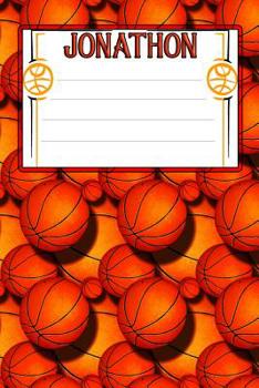 Paperback Basketball Life Jonathon: College Ruled Composition Book