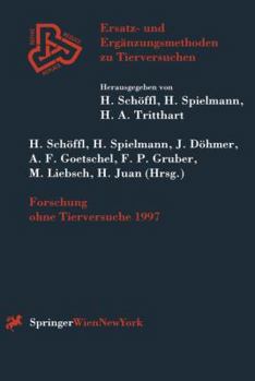 Paperback Forschung Ohne Tierversuche 1997 [German] Book