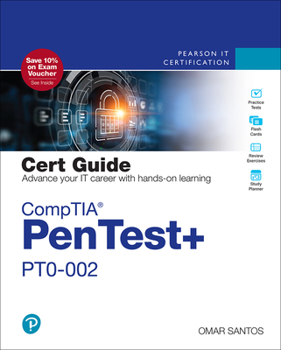 Hardcover Comptia Pentest+ Pt0-002 Cert Guide Book