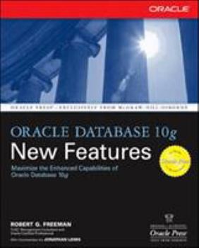 Paperback Oracle Database 10g New Features Book