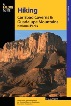Paperback Hiking Carlsbad Caverns and Guadalupe Mountains National Parks Book