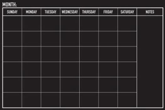 Paperback Vinyl Peel-And-Stick Chalkboard Calendar Book