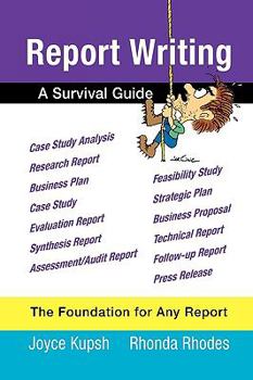 Hardcover Report Writing: A Survival Guide Book