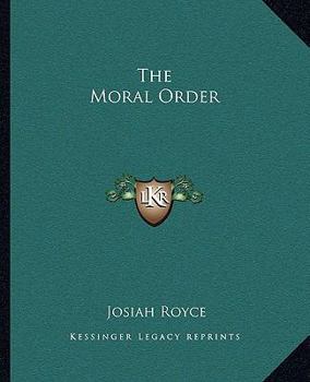 The Moral Order