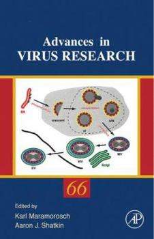 Hardcover Advances in Virus Research: Volume 66 Book