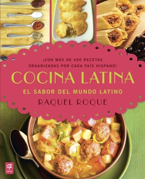 Paperback Cocina Latina: El Sabor del Mundo Latino [Spanish] Book