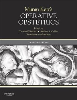 Paperback Munro Kerr's Operative Obstetrics Book