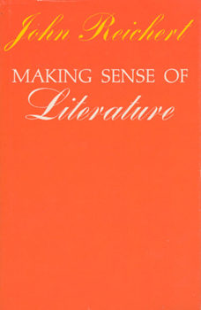 Hardcover Making Sense of Literature Book