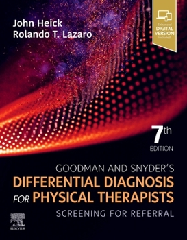 Paperback Goodman and Snyder's Differential Diagnosis for Physical Therapists: Screening for Referral Book