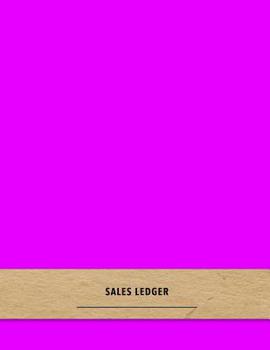 Sales Ledger: Pink online resales and profit tracking log book - For arbitrage resellers and website owners looking to grow and track sales