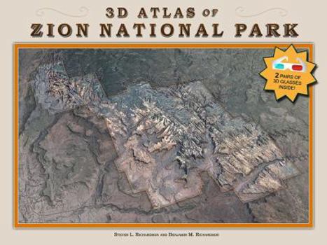 Spiral-bound 3D Atlas of Zion National Park [With 2 3-D Glasses] Book