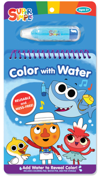 Hardcover Super Simple Color with Water Book