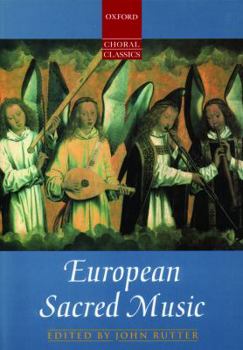 Sheet music European Sacred Music (Oxford Choral Classics Collections) Book