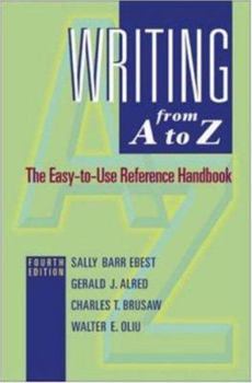 Spiral-bound Writing from A to Z: MLA Update Version Book