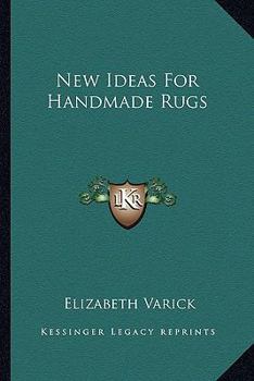Paperback New Ideas For Handmade Rugs Book
