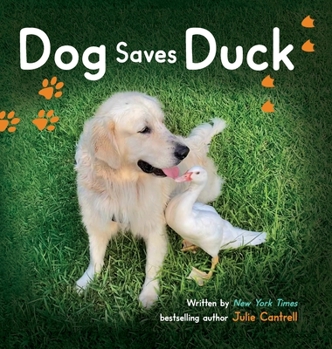 Hardcover Dog Saves Duck Book