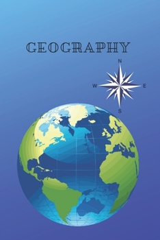 Notebook with squared paper 240 pages, 6x9 School Notebook, bilateral, two-sided, Geography, History (Two-sided notebooks)