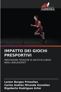 Paperback Impatto Dei Giochi Presportivi [Italian] Book