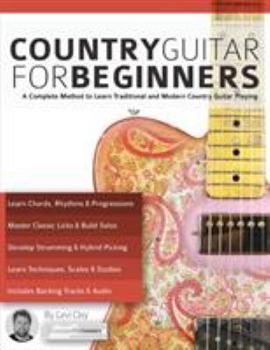 Paperback Country Guitar for Beginners Book