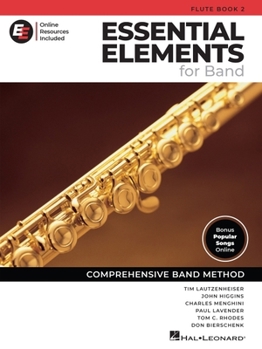 Essential Elements for Band - Flute Book 2 with EEi