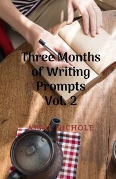 Paperback Three Months of Writing Prompts Book