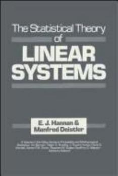 Hardcover The Statistical Theory of Linear Systems Book