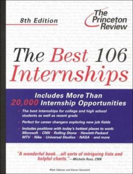 Paperback The Best 106 Internships Book