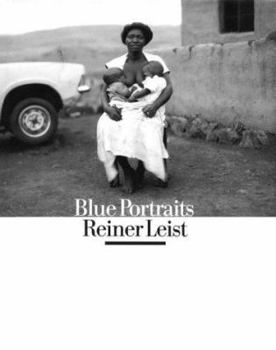 Hardcover Blue Portraits Book