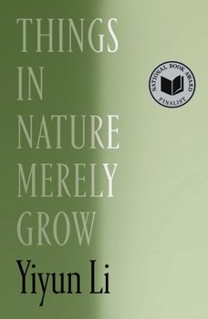 Hardcover Things in Nature Merely Grow Book
