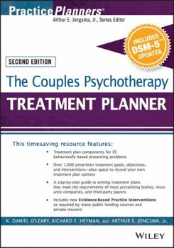 Paperback The Couples Psychotherapy Treatment Planner, with Dsm-5 Updates Book