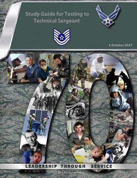 Paperback Study Guide for Testing to Technical Sergeant: Air Force Handbook 1 Book