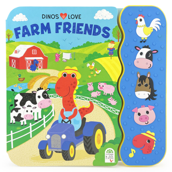 Board book Dinos Love Farm Friends Book