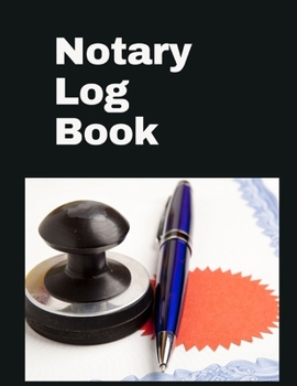 Paperback Notary Log Book: Official Notary Journal- Public Notary Records Book-Notarial acts records events Log-Notary Template- Notary Receipt B Book