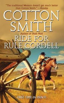 Mass Market Paperback Ride for Rule Cordell Book
