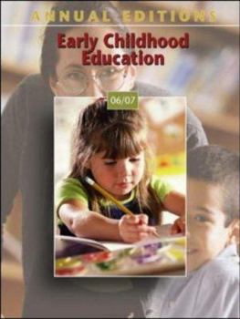 Paperback Annual Editions: Early Childhood Education Book