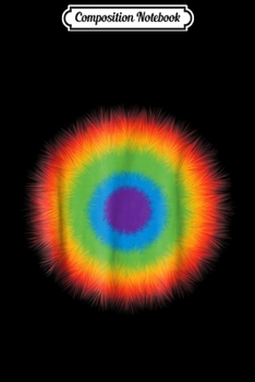 Paperback Composition Notebook: Rainbow sun Halo Gay LGBT pride Journal/Notebook Blank Lined Ruled 6x9 100 Pages Book