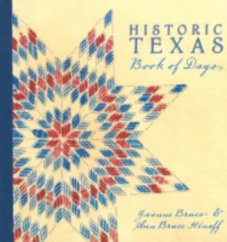 Hardcover Historic Texas Book of Days Book