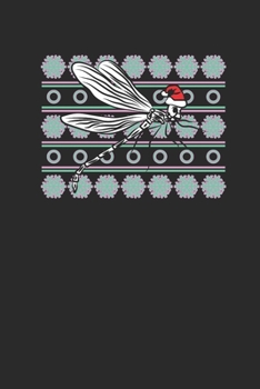 Ugly Christmas Dragonfly: Graph Paper Notebook (6" x 9" - 120 pages) ~ Christmas Themed Notebook for Daily Journal, Diary, and Gift